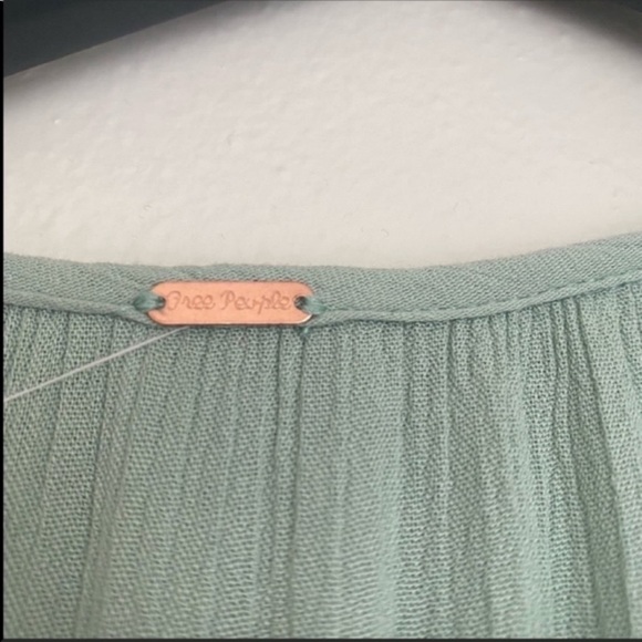 NWT Free People Sweet Darlin Maxi Dress in Mint Small - Picture 7 of 7